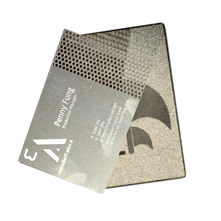 Custom Printing Metal Business Card