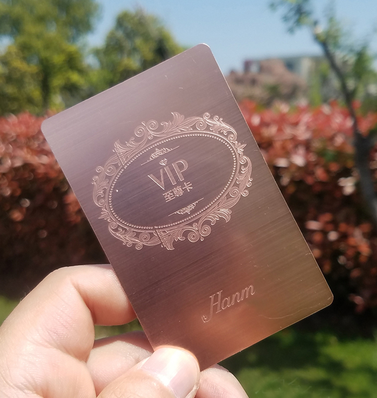 Custom Printing Metal Business Card