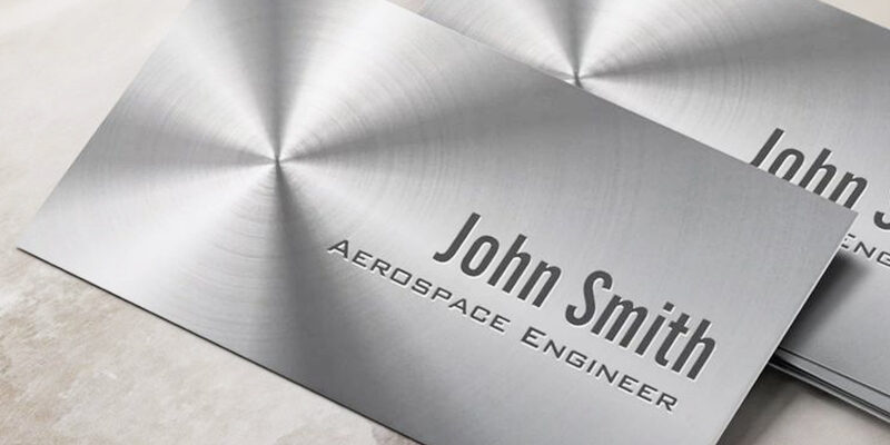 High-Quality Luxury Metal Cards with Custom Engraving