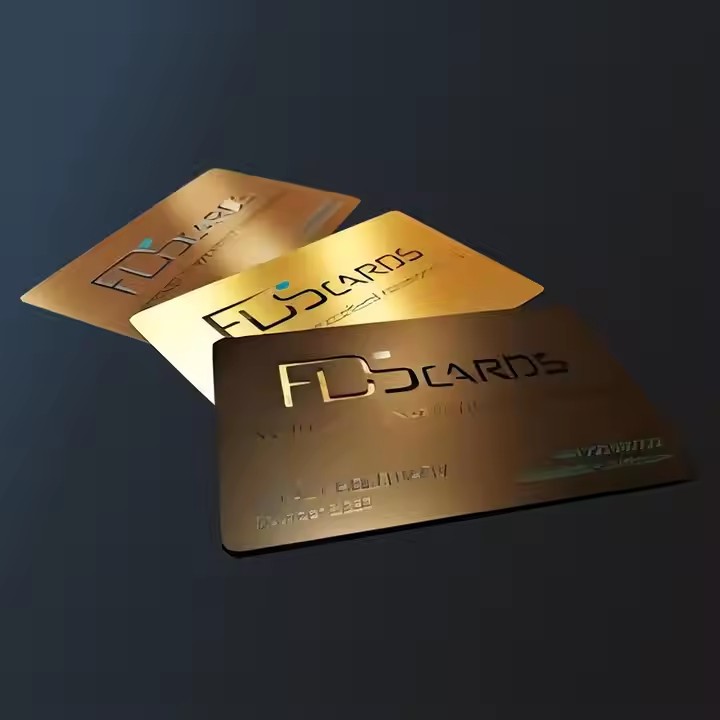 High-Quality Luxury Metal Cards with Custom Engraving