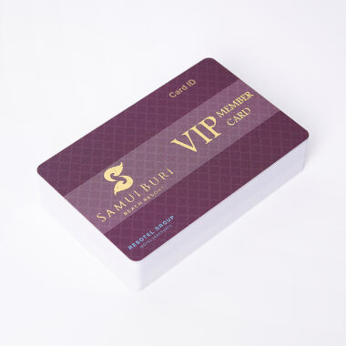 Custom NFC Hotel Membership PVC Card with Printed Logo