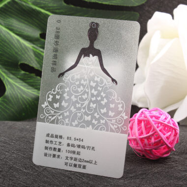 Factory Printed Custom PVC Business Card