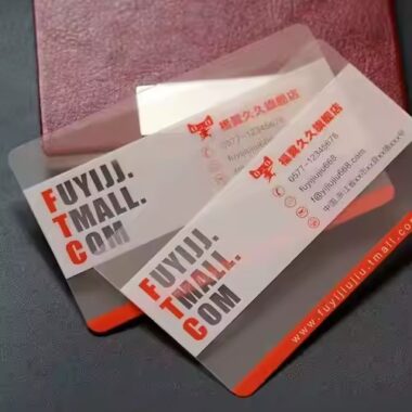 Factory Printed Custom PVC Business Card