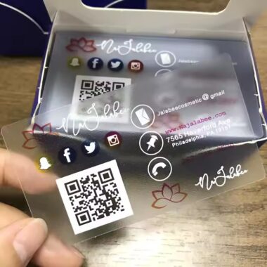 Factory Printed Custom PVC Business Card