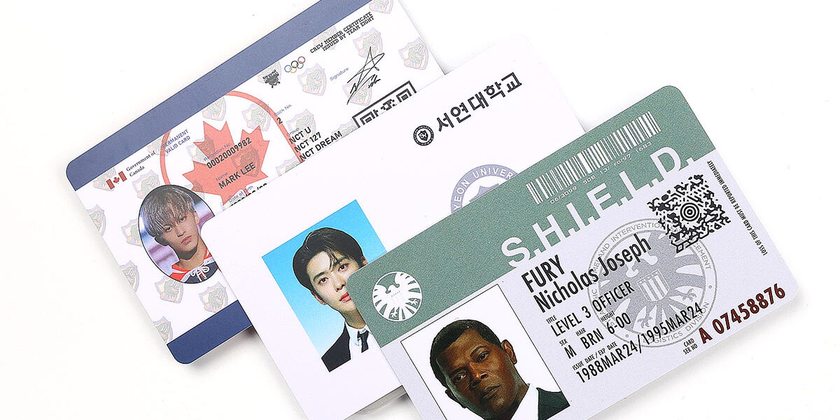 Custom Employee ID Card with Photo and Company Logo