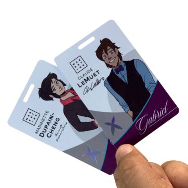 Custom Employee ID Card with Photo and Company Logo