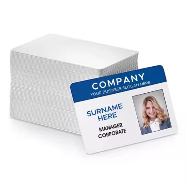 Waterproof Custom ID Card with Employee Photo