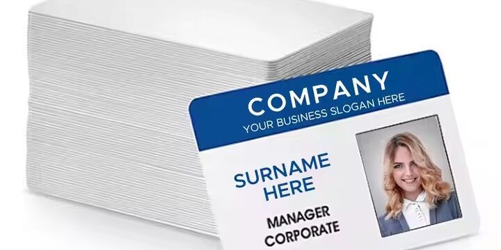 Waterproof Custom ID Card with Employee Photo