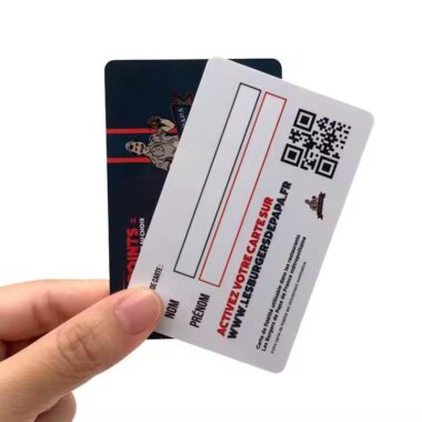 Custom Printed PVC Gift and Membership Card