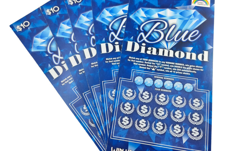 Personalized colorful scratch cards with scratch-off panels (8) Full color lucky scratch cards with custom design and branding