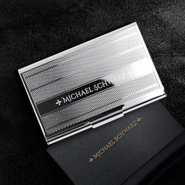 High-End Custom Stainless Steel Metal Cards with Laser Engraving