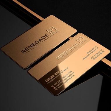 High-End Custom Stainless Steel Metal Cards with Laser Engraving
