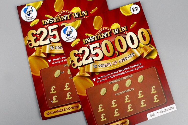 Custom scratch off cards for marketing and promotions